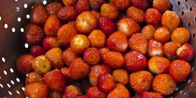 Рецепт компота из клубники и яблок