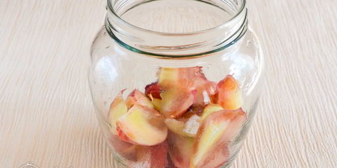 Рецепт компота из персиков на зиму