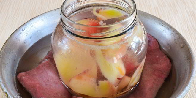 Рецепт компота из персиков на зиму