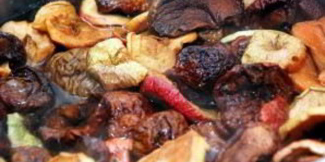 Рецепт компота из сухофруктов без сахара