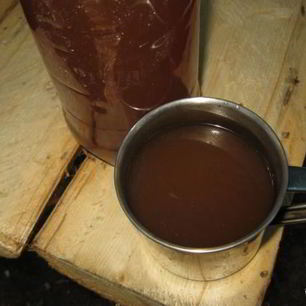 Рецепт Компота из сухофруктов и свежих яблок