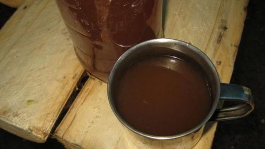 Рецепт компота из сухофруктов и свежих яблок