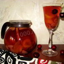 Рецепт Компота из свежих ягод и фруктов