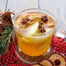 Рецепт Компота из яблок и сухофруктов