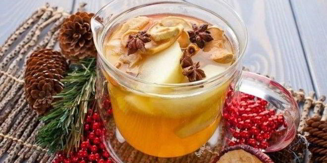 Рецепт компота из яблок и сухофруктов