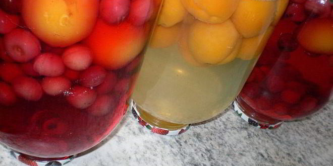 Рецепт компота