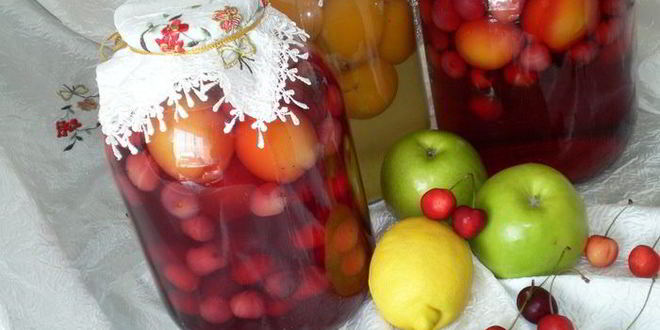 Рецепт компота