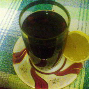 Рецепт Компотика из свежезамороженных ягод с лимоном