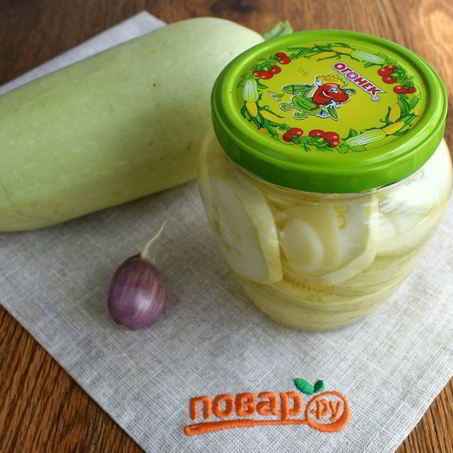 Рецепт Консервированных кабачков на зиму