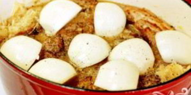 Рецепт квашеной капусты со свининой