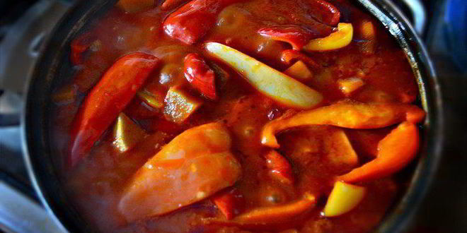 Рецепт лечо из кабачков