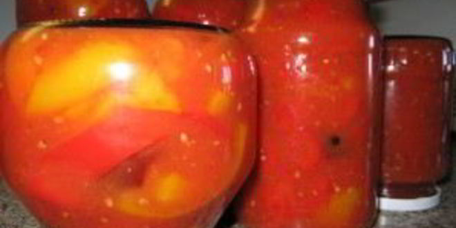 Рецепт лечо из перца