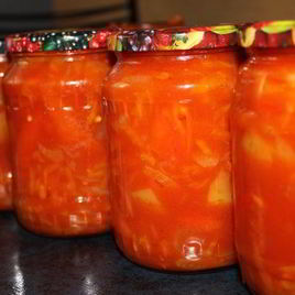 Рецепт Лечо с луком на зиму