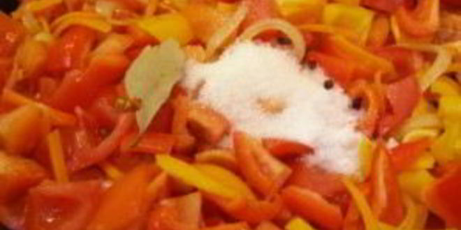 Рецепт лечо с луком на зиму