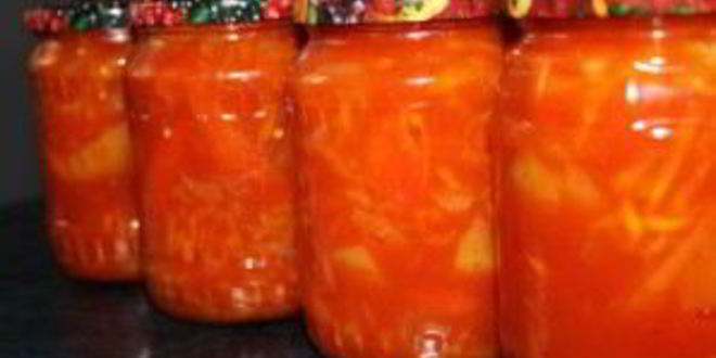 Рецепт лечо с луком на зиму