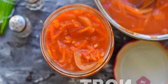 Рецепт лечо с морковью