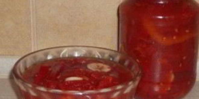 Рецепт помидорного лечо