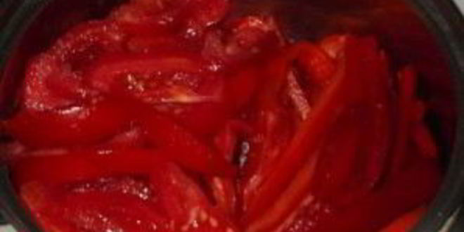 Рецепт помидорного лечо