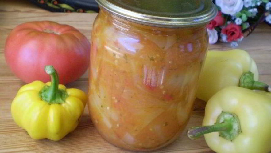 Рецепт закатки лечо