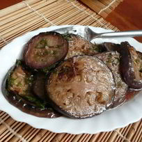 Быстро маринованные баклажаны