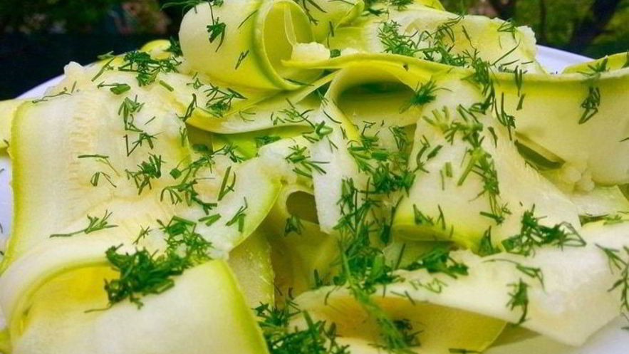 Рецепт быстрых маринованных кабачков