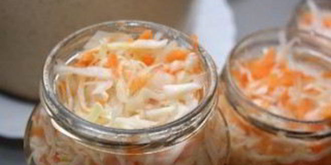 Рецепт маринованной капусты