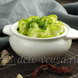Рецепт Маринованных кабачков