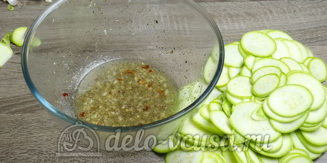 Рецепт маринованных кабачков