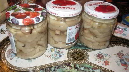 Рецепт Маринованных маслят