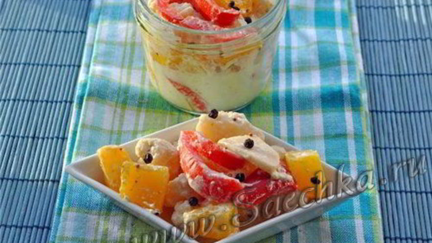 Рецепт маринованных овощей