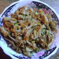 Маринованные вешенки с морковью