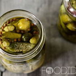 Рецепт Огурцов на зиму с лимонной кислотой