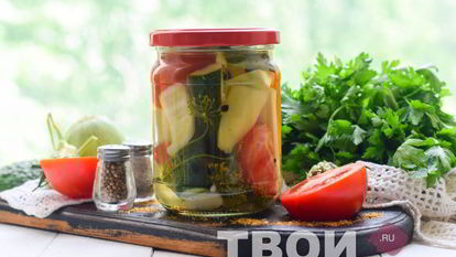 Рецепт Овощного ассорти на зиму