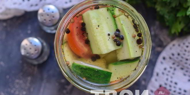 Рецепт овощного ассорти на зиму