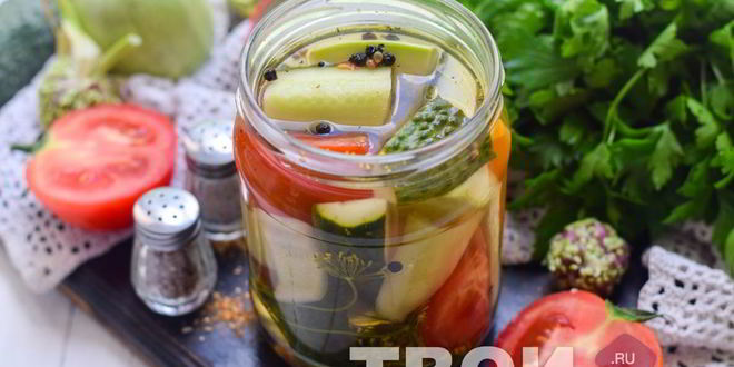 Рецепт овощного ассорти на зиму