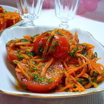 Рецепт Помидоров по-корейски