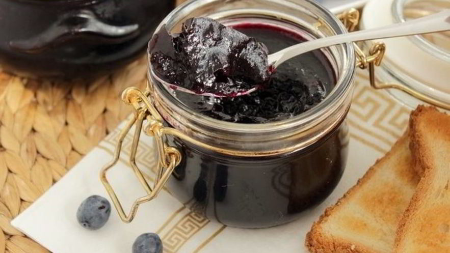 Рецепт повидла из голубики и яблок