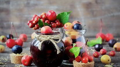 Рецепт Повидла из терна и яблок