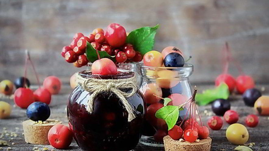 Рецепт повидла из терна и яблок