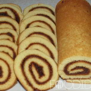 Рецепт Рулета с повидлом