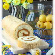 Рецепт Рулета с яблочным повидлом