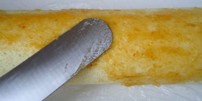 Рецепт рулета с яблочным повидлом