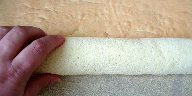 Рецепт рулета с яблочным повидлом