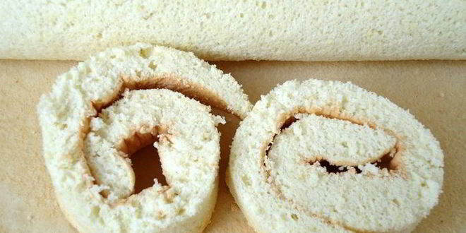 Рецепт рулета с яблочным повидлом