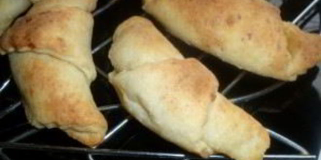 Рецепт рулетиков из творожного теста с повидлом