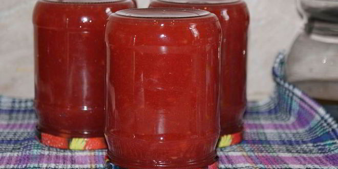 Рецепт яблочного повидла с красной смородиной