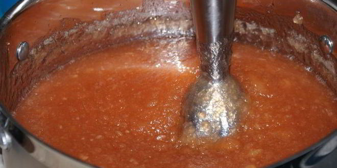 Рецепт яблочного повидла с красной смородиной