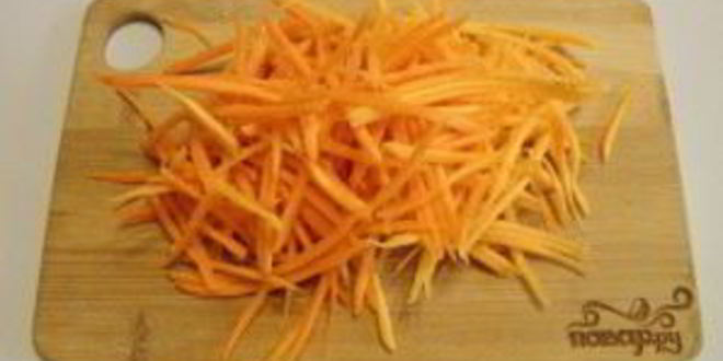 Рецепт синеньких с морковкой и чесноком на зиму