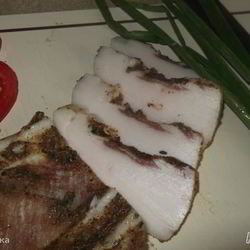 Рецепт Домашнего соленого сала по-быстрому