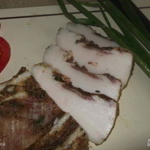 Рецепт Домашнего соленого сала по-быстрому